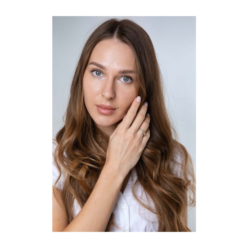 טבעת כסף סטרלינג ומצופה זהב מגן תהילים... | טבעות יהודיות